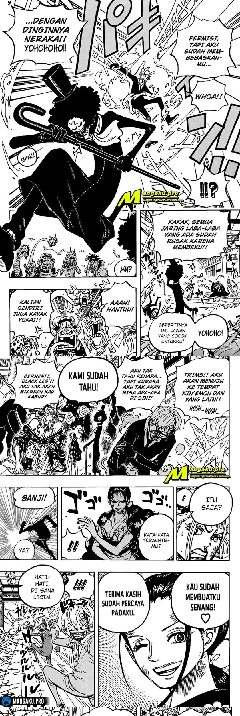 One Piece Chapter 1005 Gambar 7