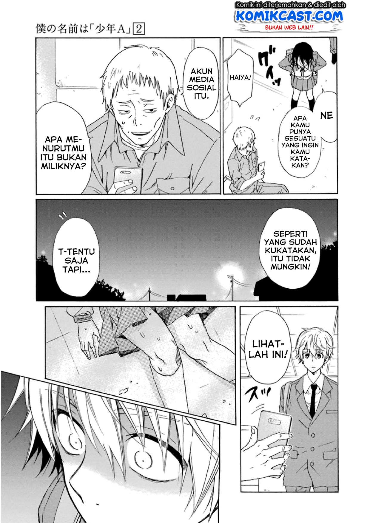 Boku no Namae wa “Shounen A” Chapter 15 Gambar 24