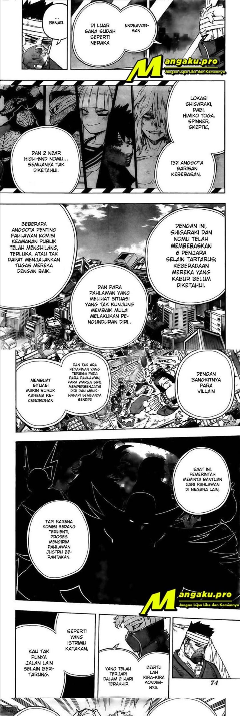 Boku no Hero Academia Chapter 303 Gambar 4