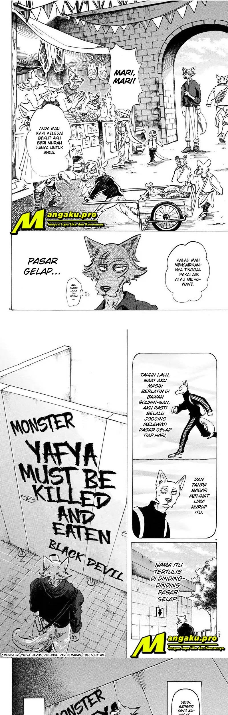 Beastars Chapter 116 Gambar 6