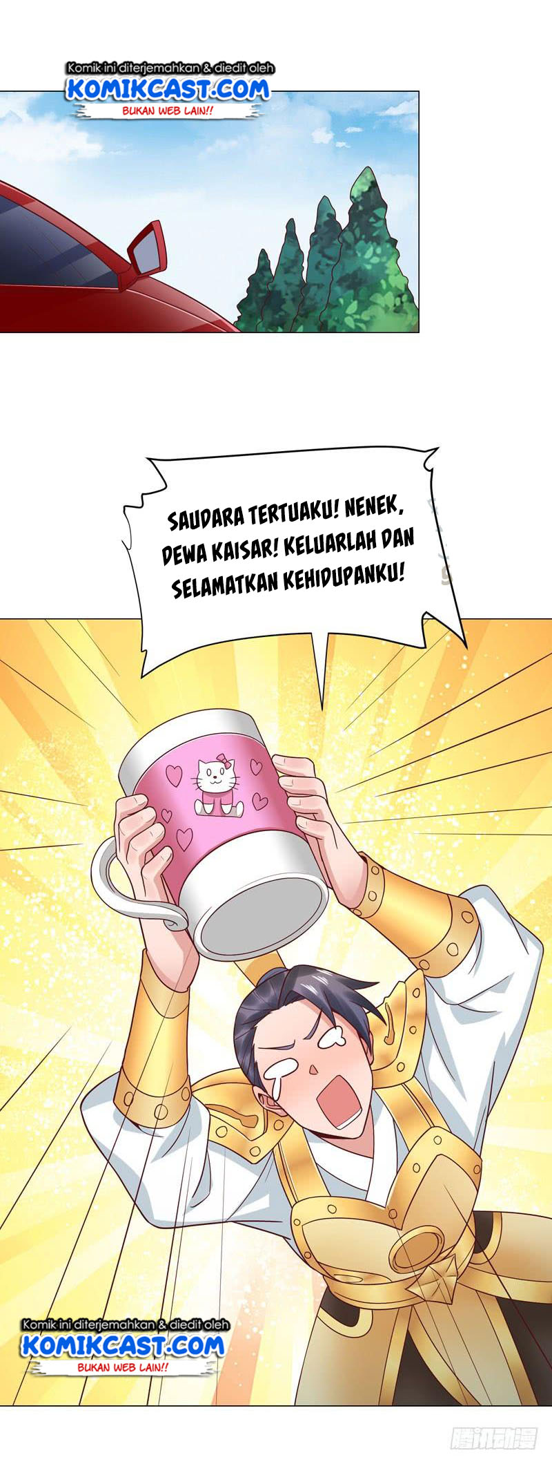 Carrying The Goddess Along Chapter 34 Gambar 30