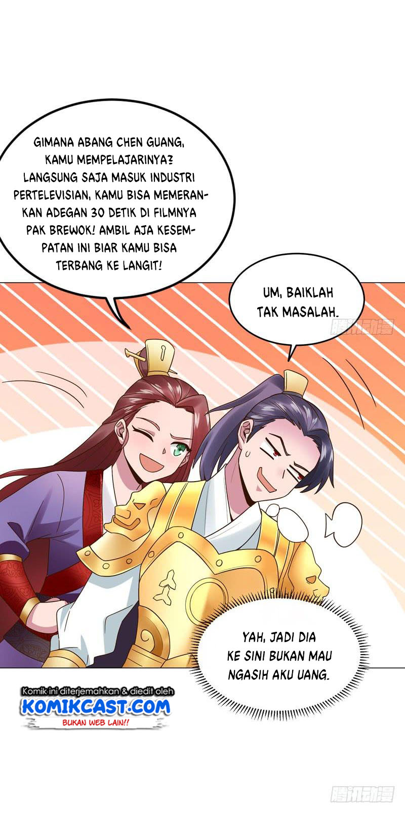 Carrying The Goddess Along Chapter 34 Gambar 7