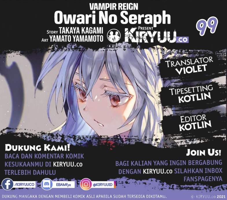 Baca Komik Owari no Seraph Chapter 99 Gambar 1