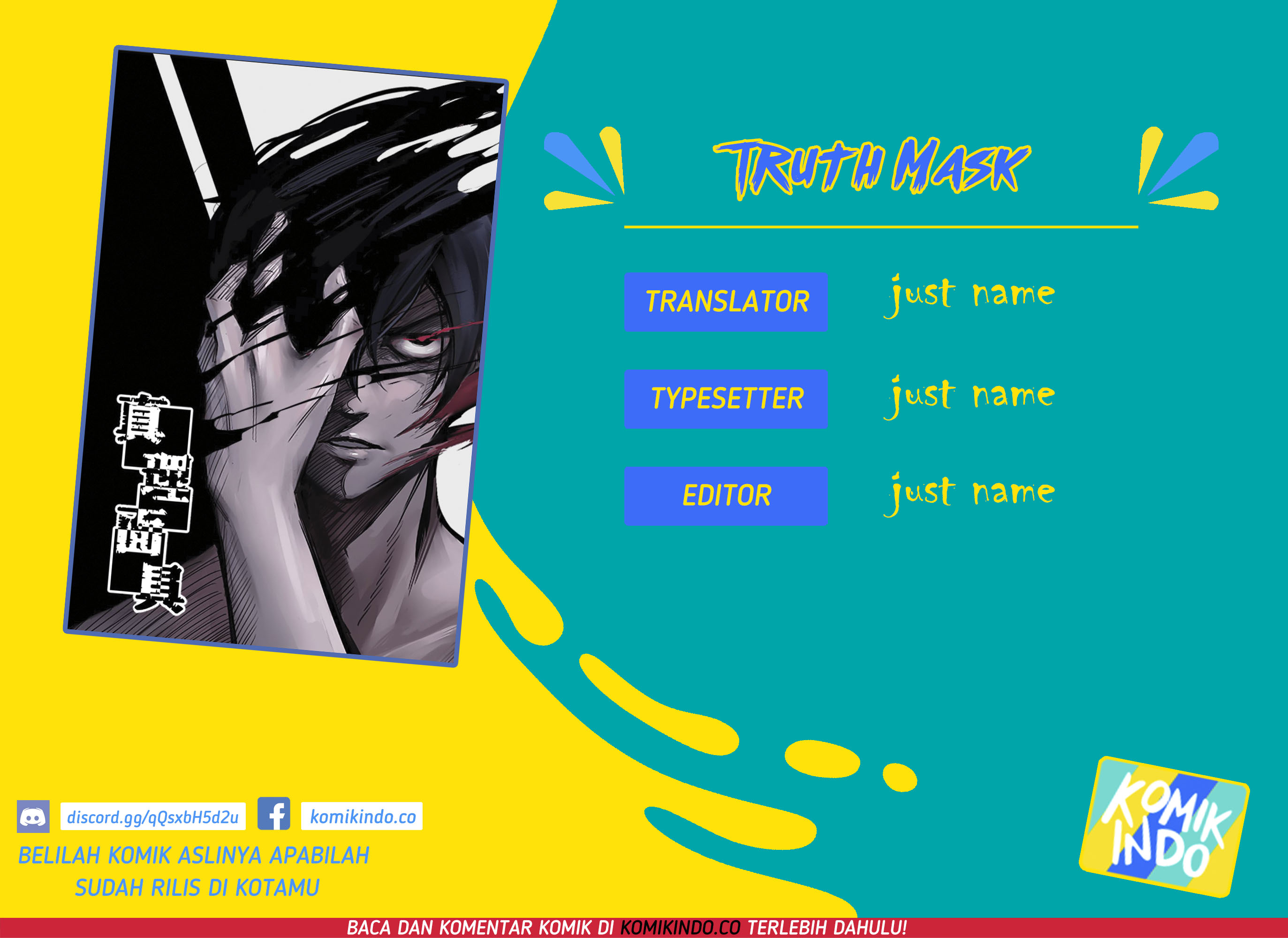 Baca Komik Truth Mask Chapter 01 Gambar 1
