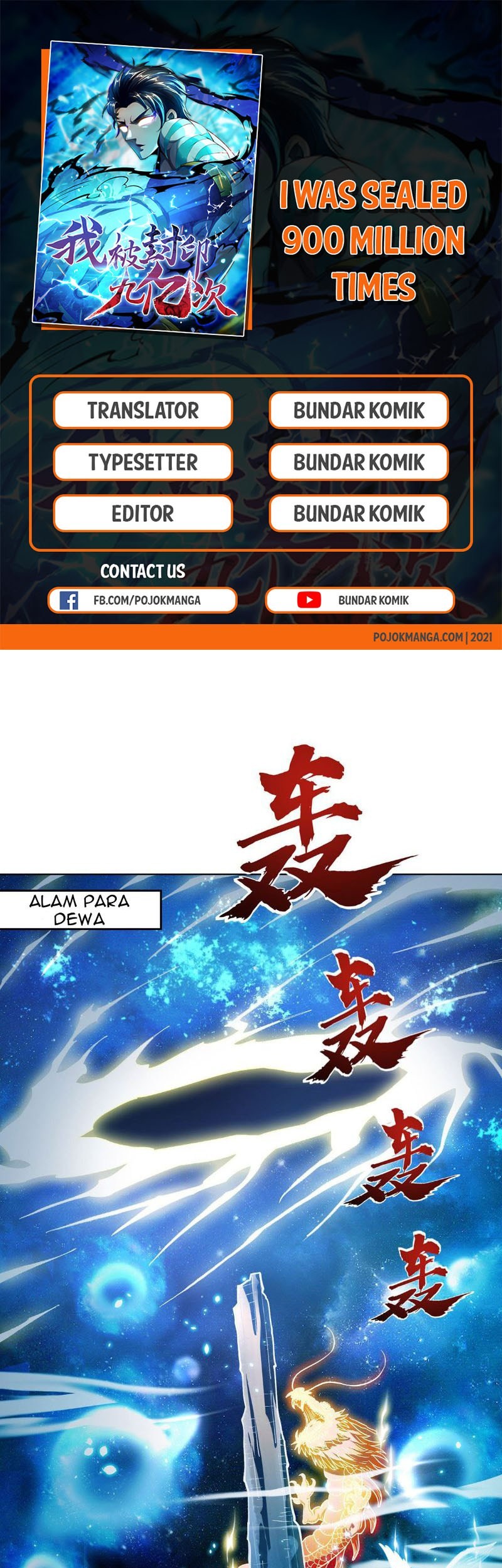 Baca Komik I Was Sealed 900 Million Times Chapter 01 Gambar 1