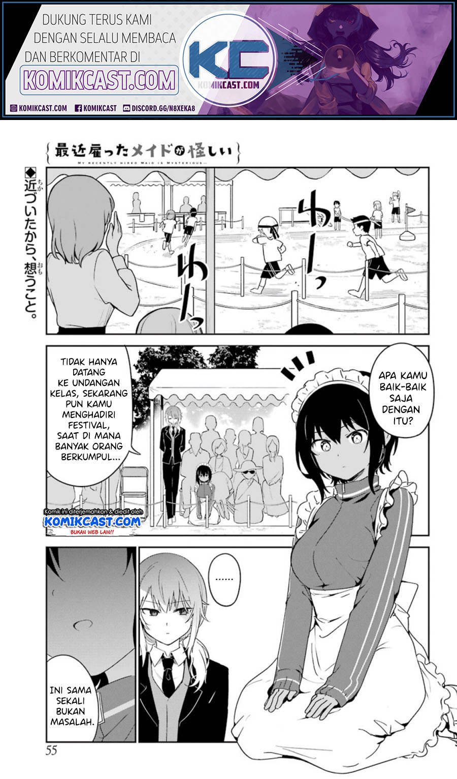 Baca Manga My Recently Hired Maid Is Suspicious Chapter 11 Gambar 2