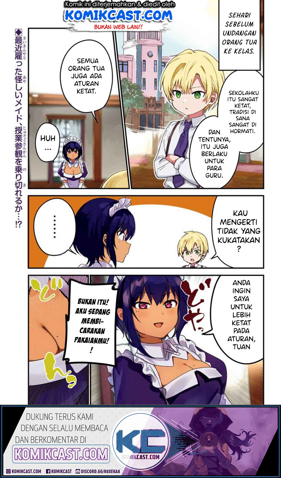 My Recently Hired Maid Is Suspicious Chapter 08 Gambar 3