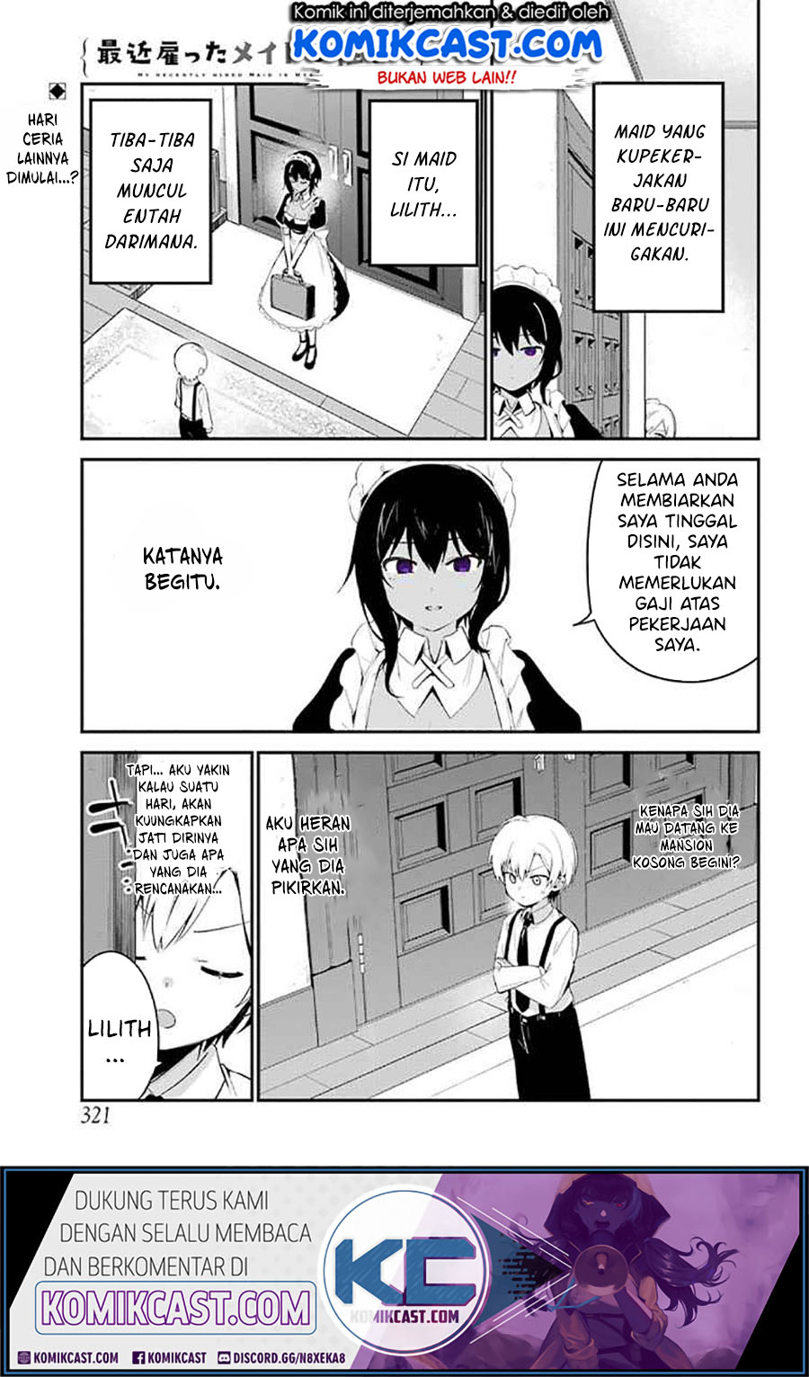 Baca Manga My Recently Hired Maid Is Suspicious Chapter 04 Gambar 2