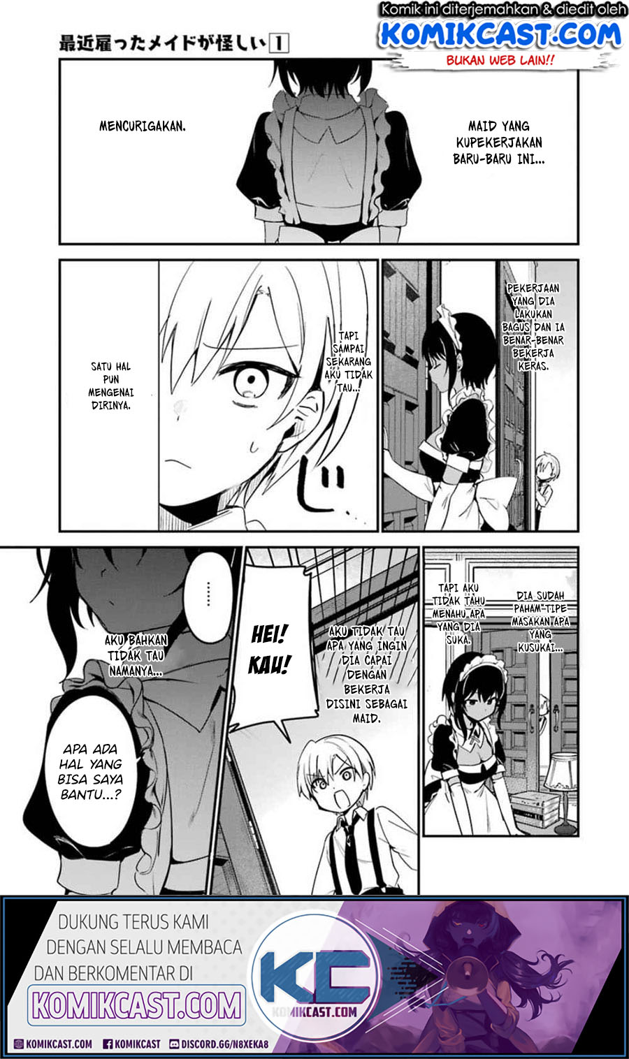 Baca Manga My Recently Hired Maid Is Suspicious Chapter 02 Gambar 2