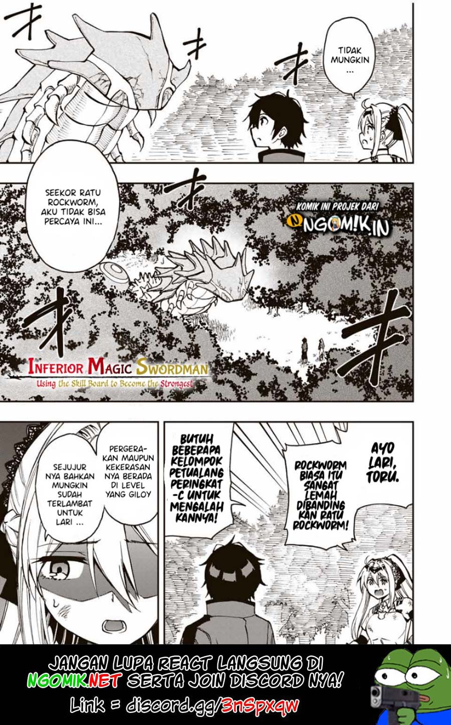 Baca Manga The Reincarnated Inferior Magic Swordsman Chapter 28 Gambar 2