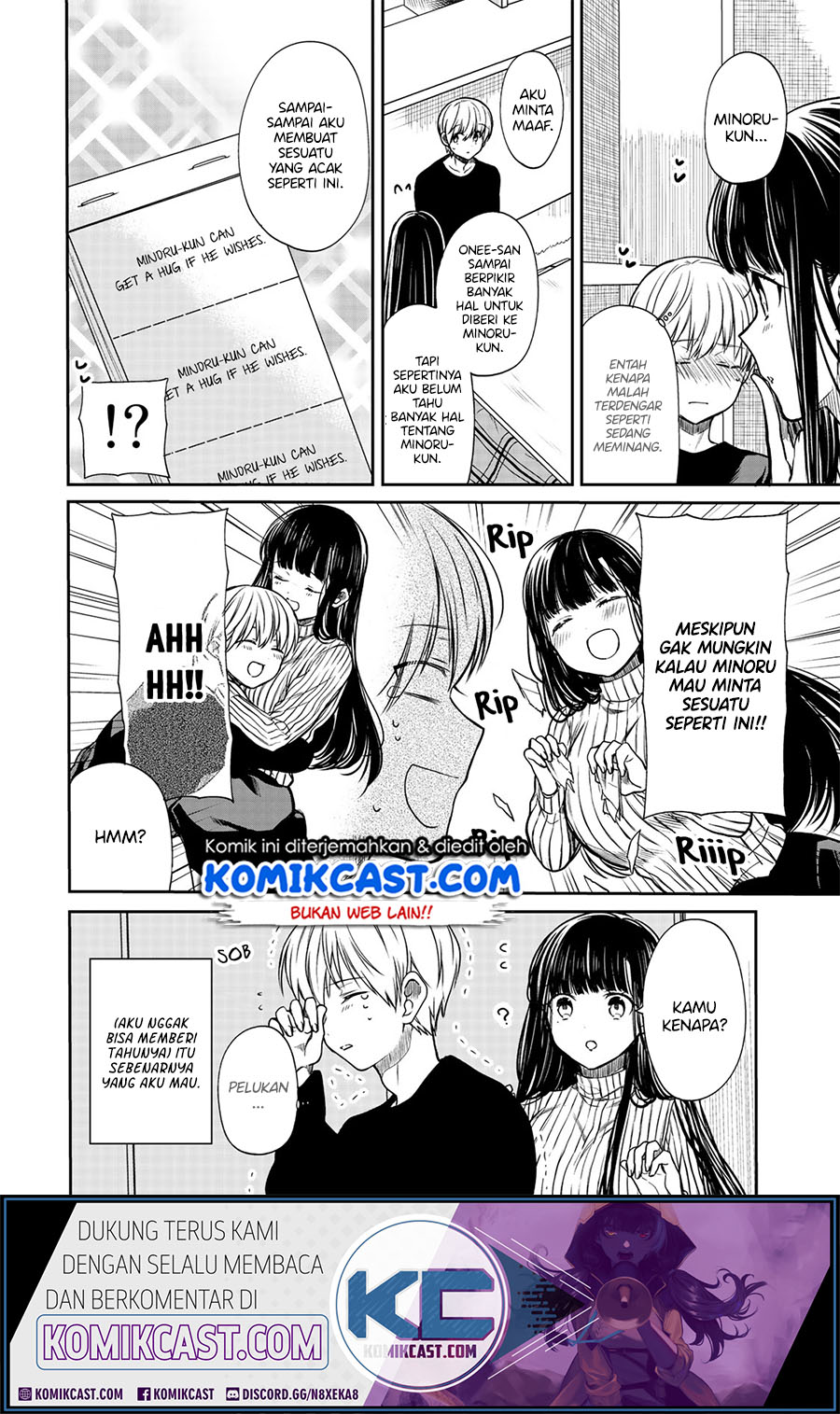 Danshi Koukousei wo Yashinaitai Onee-san no Hanashi Chapter 140 Gambar 5