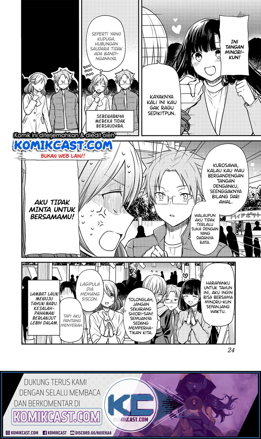 Danshi Koukousei wo Yashinaitai Onee-san no Hanashi Chapter 139 Gambar 5