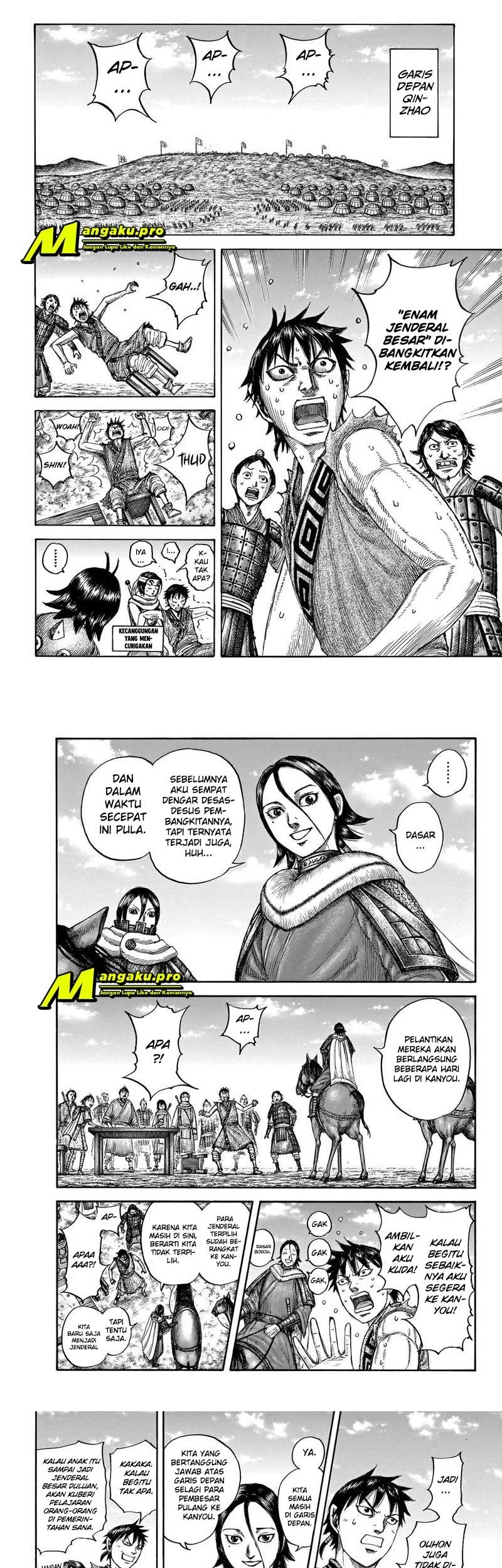 Kingdom Chapter 671 Gambar 4