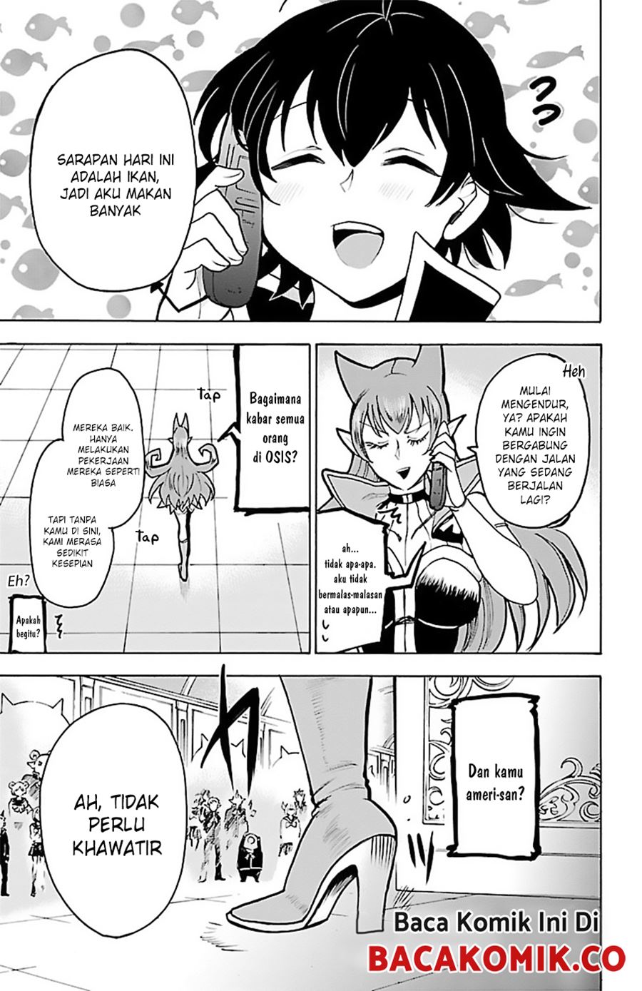 Baca Komik Mairimashita! Iruma-kun Chapter 53 Gambar 1