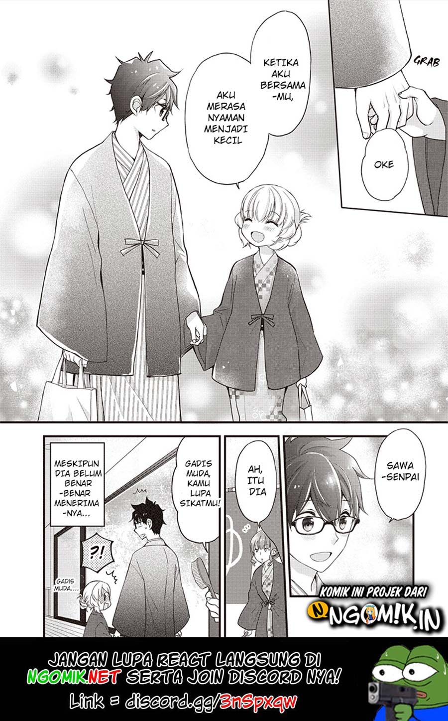 Chicchai Kanojo Senpai ga Kawaisugiru Chapter 07 Gambar 13