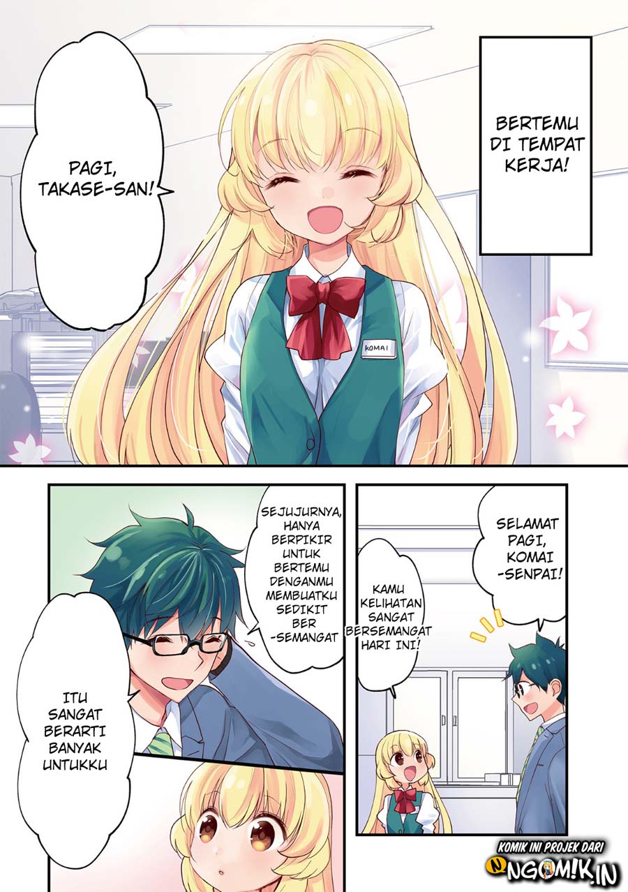 Chicchai Kanojo Senpai ga Kawaisugiru Chapter 01 Gambar 4