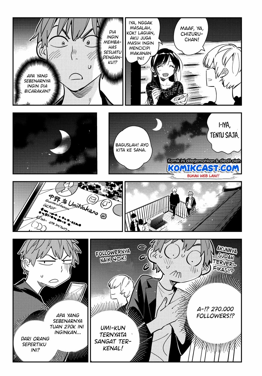 Kanojo Okarishimasu Chapter 178 Gambar 7