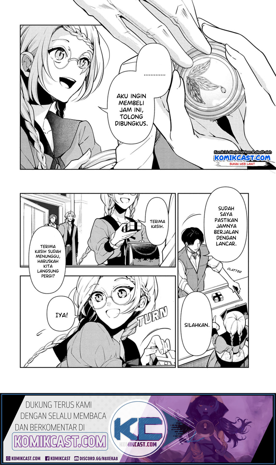 Koushaku Reijou no Tashinami Chapter 59 Gambar 11