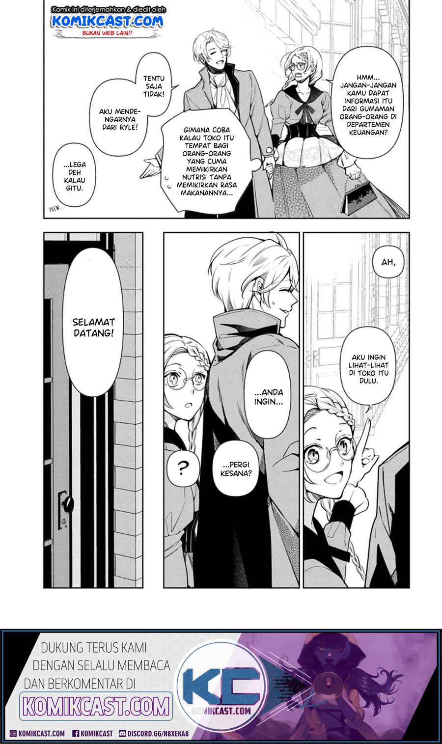 Koushaku Reijou no Tashinami Chapter 59 Gambar 8