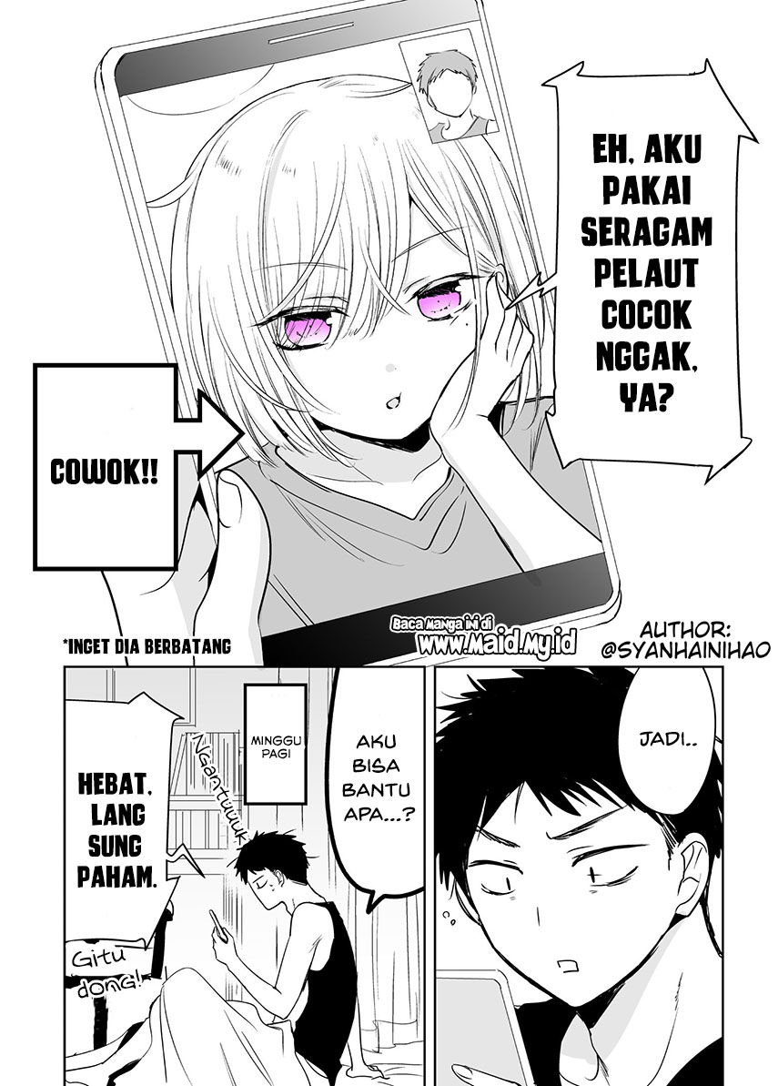 Tomodachi ga Skirt haite mitai tte Itte kita Ken Chapter 04 Gambar 4
