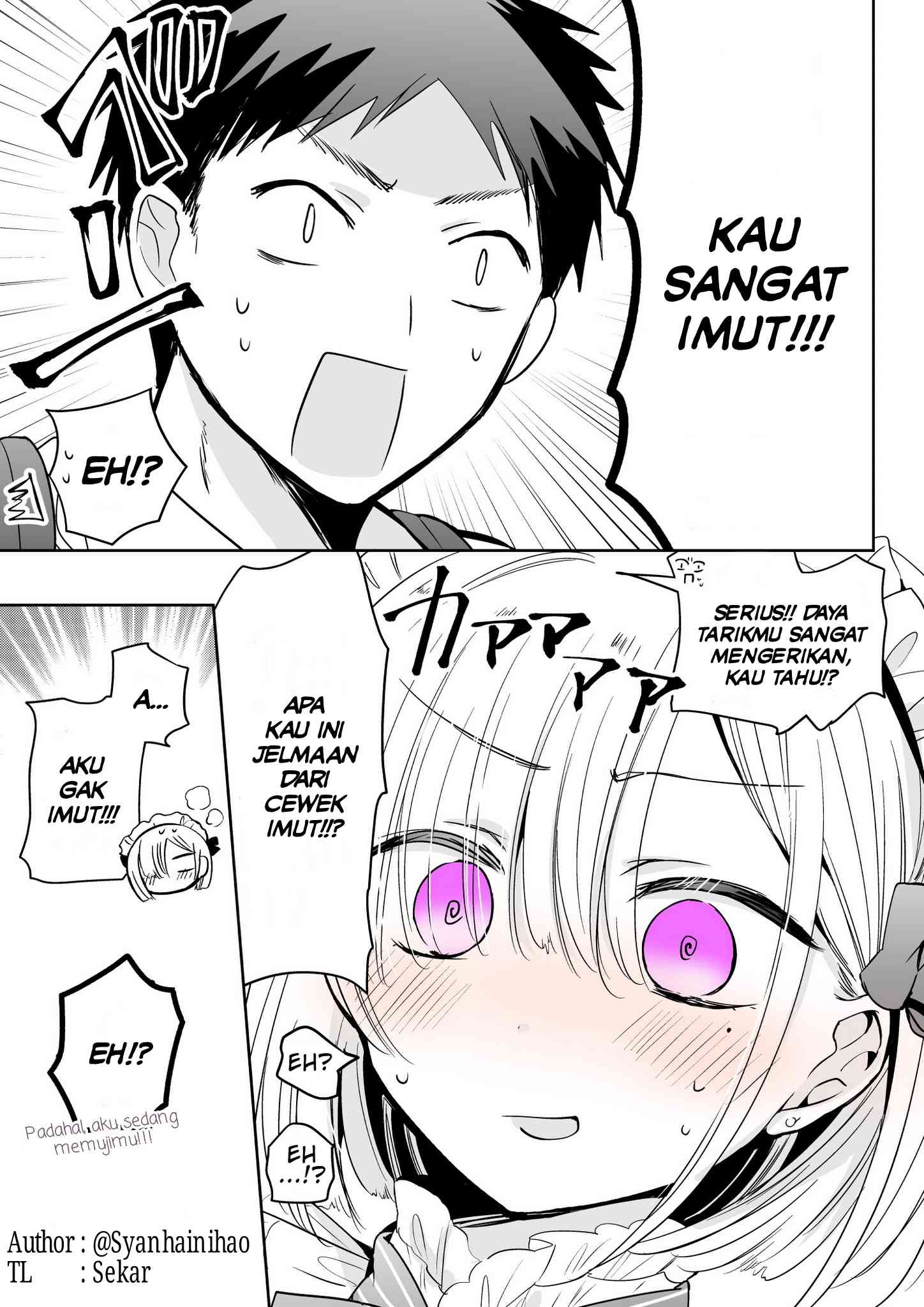 Tomodachi ga Skirt haite mitai tte Itte kita Ken Chapter 01 Gambar 4