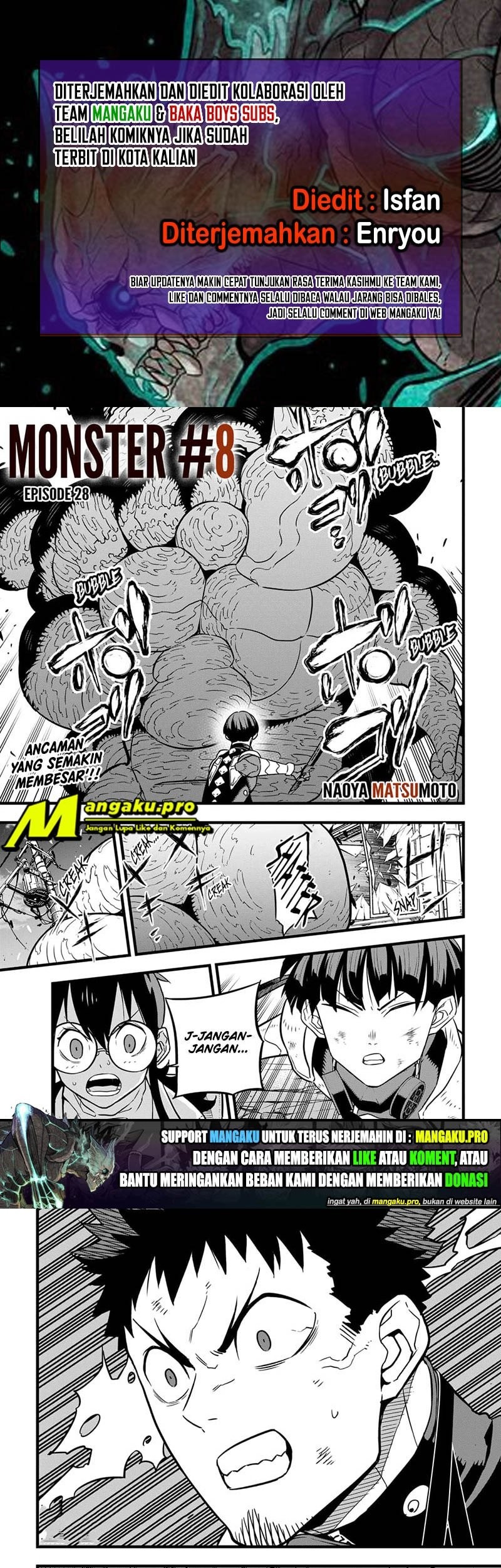 Baca Komik 8Kaijuu Chapter 28 Gambar 1