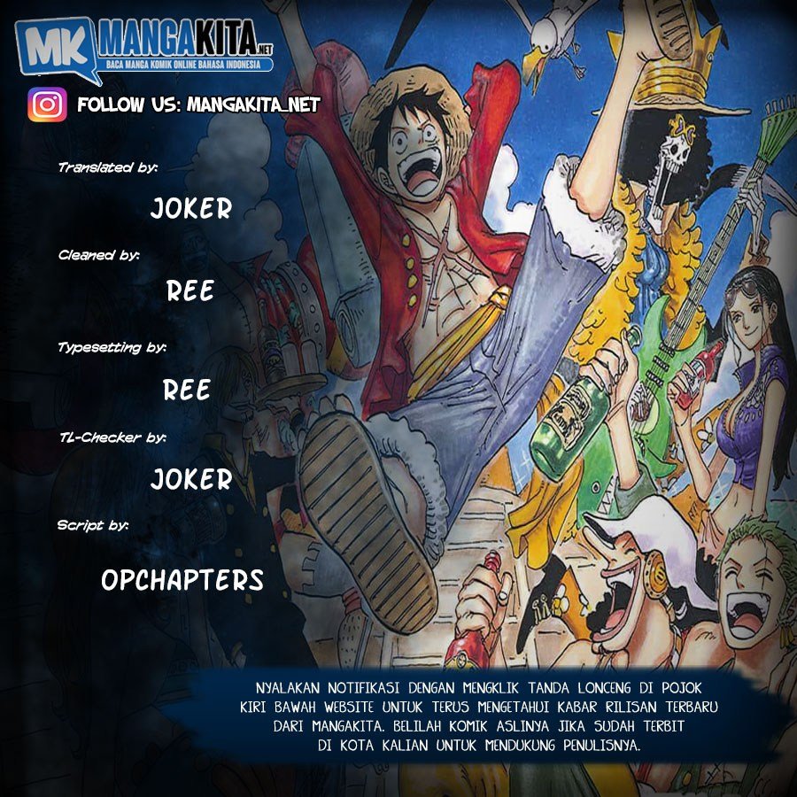 Baca Komik One Piece Chapter 1006 Gambar 1