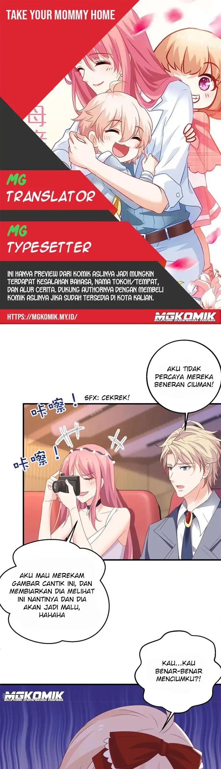 Baca Komik Take Your Mommy Home Chapter 216 Gambar 1