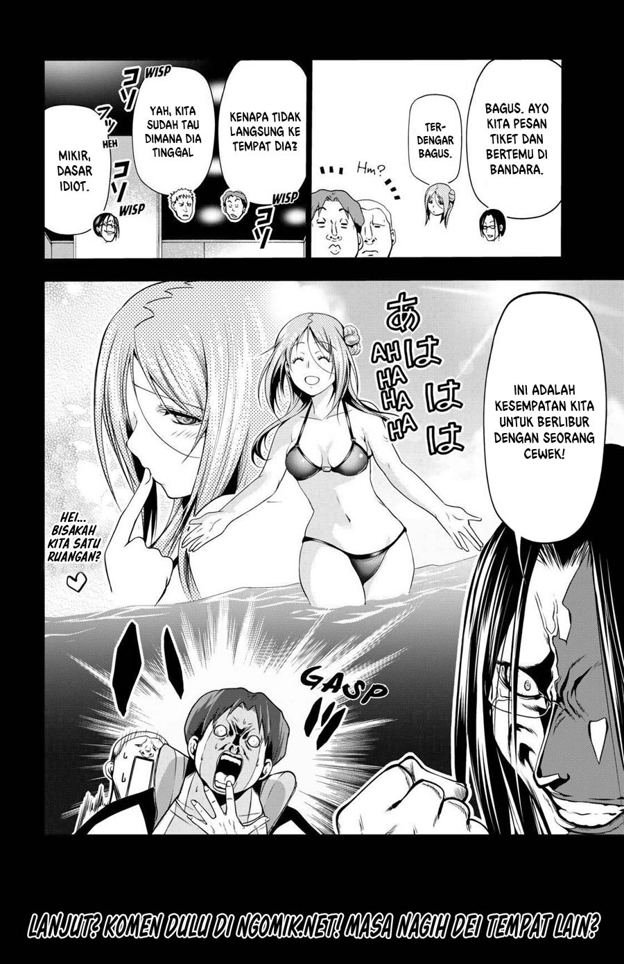 Grand Blue Chapter 66.1 Gambar 19