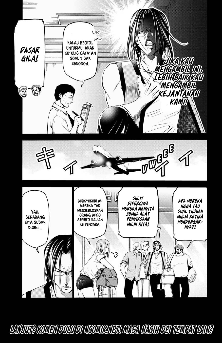 Grand Blue Chapter 66.1 Gambar 24