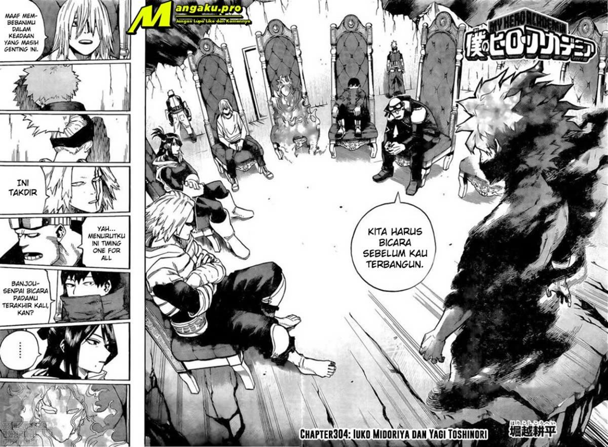 Manga Boku no Hero Academia Chapter 304 gambar nomor 2