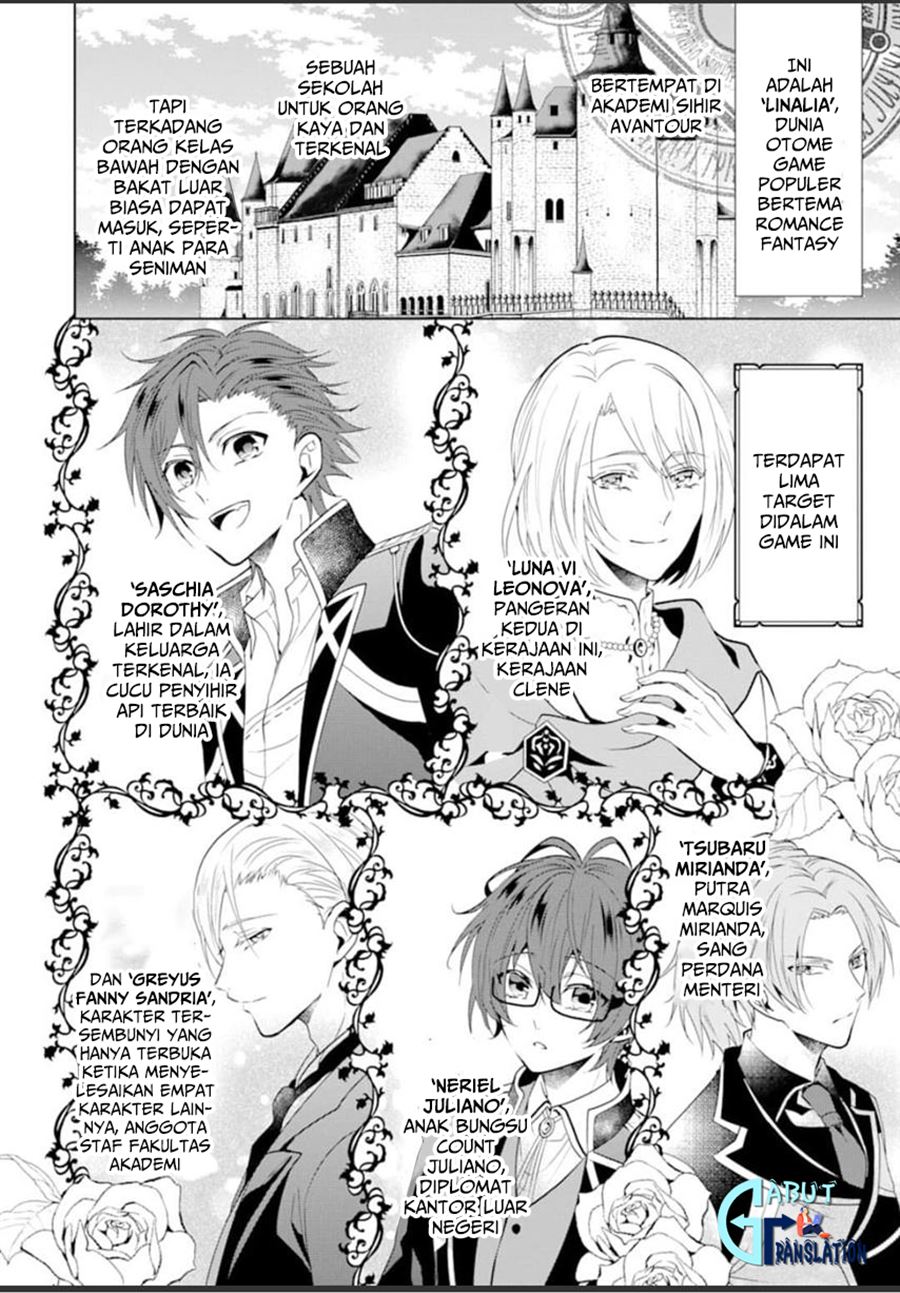 On the 6th Playthrough of the Otome Game, the Auto-Mode Broke Chapter 01 Gambar 6