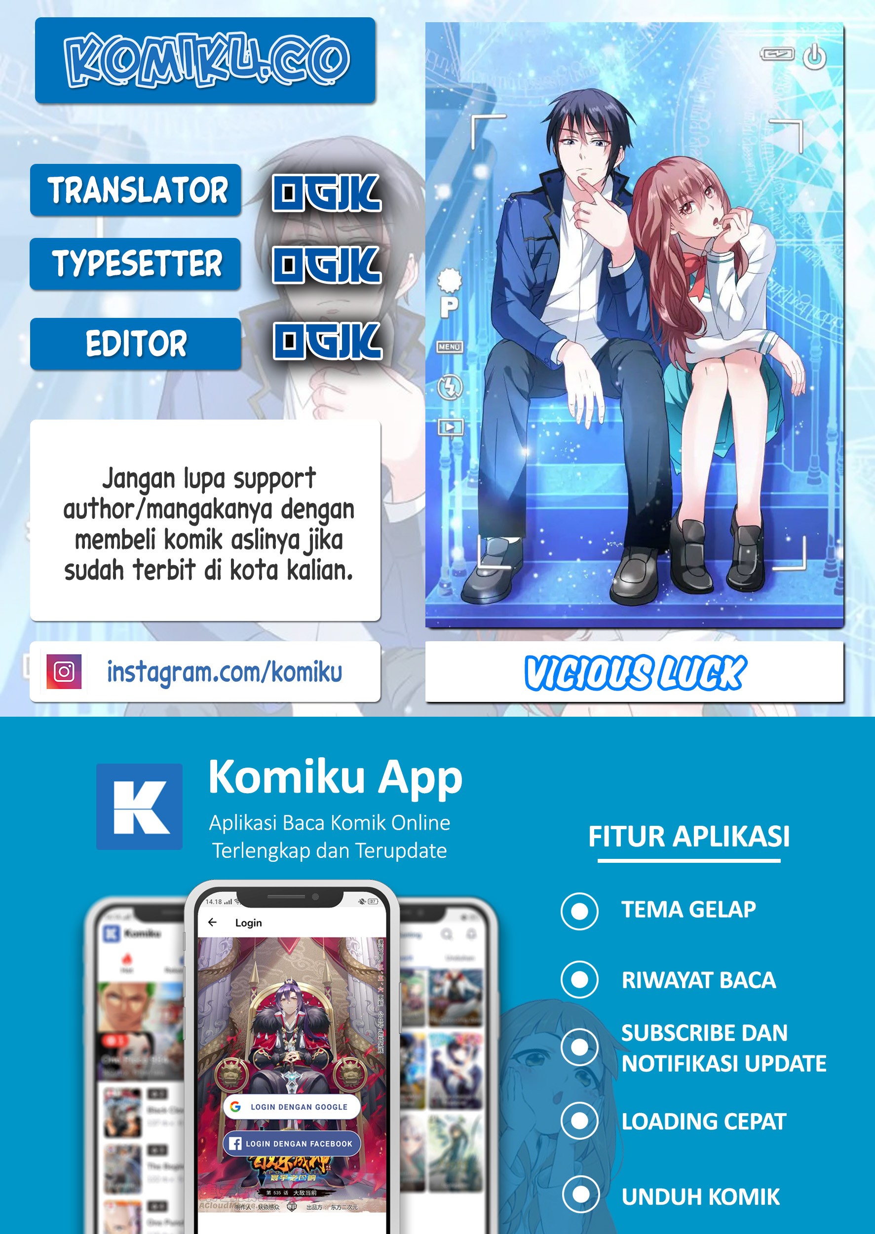 Baca Komik Vicious Luck Chapter 96 Gambar 1