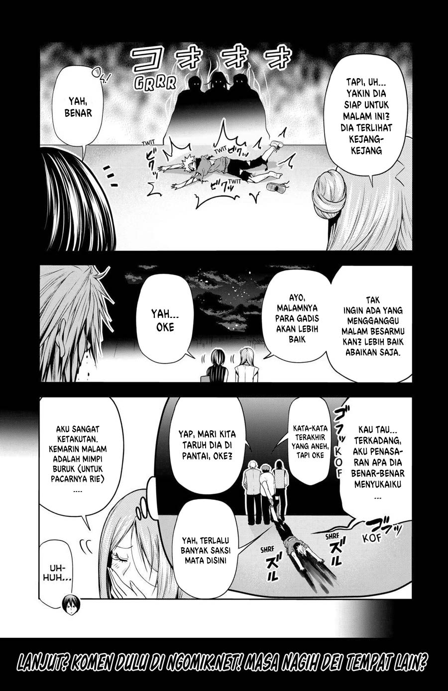 Komik Grand Blue - Chapter Chapter 66.2 - Halaman 17