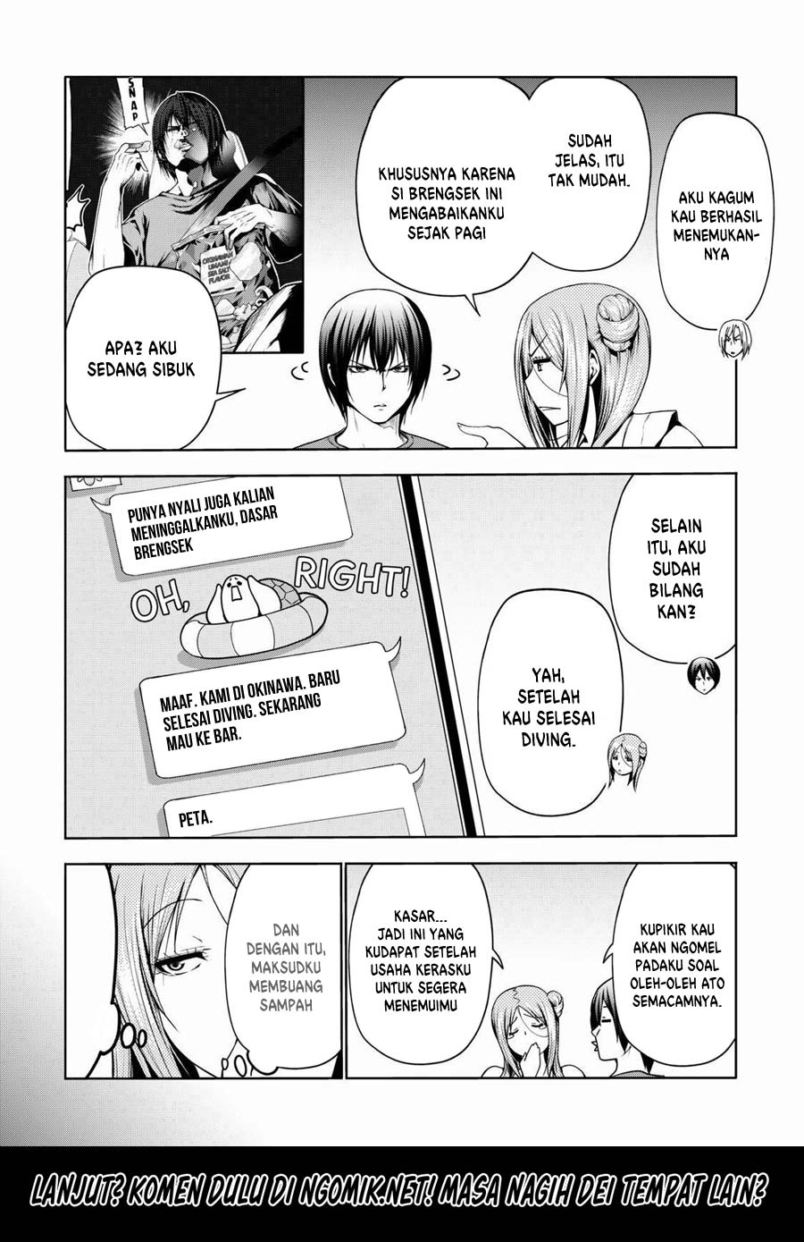 Komik Grand Blue - Chapter Chapter 66.2 - Halaman 18