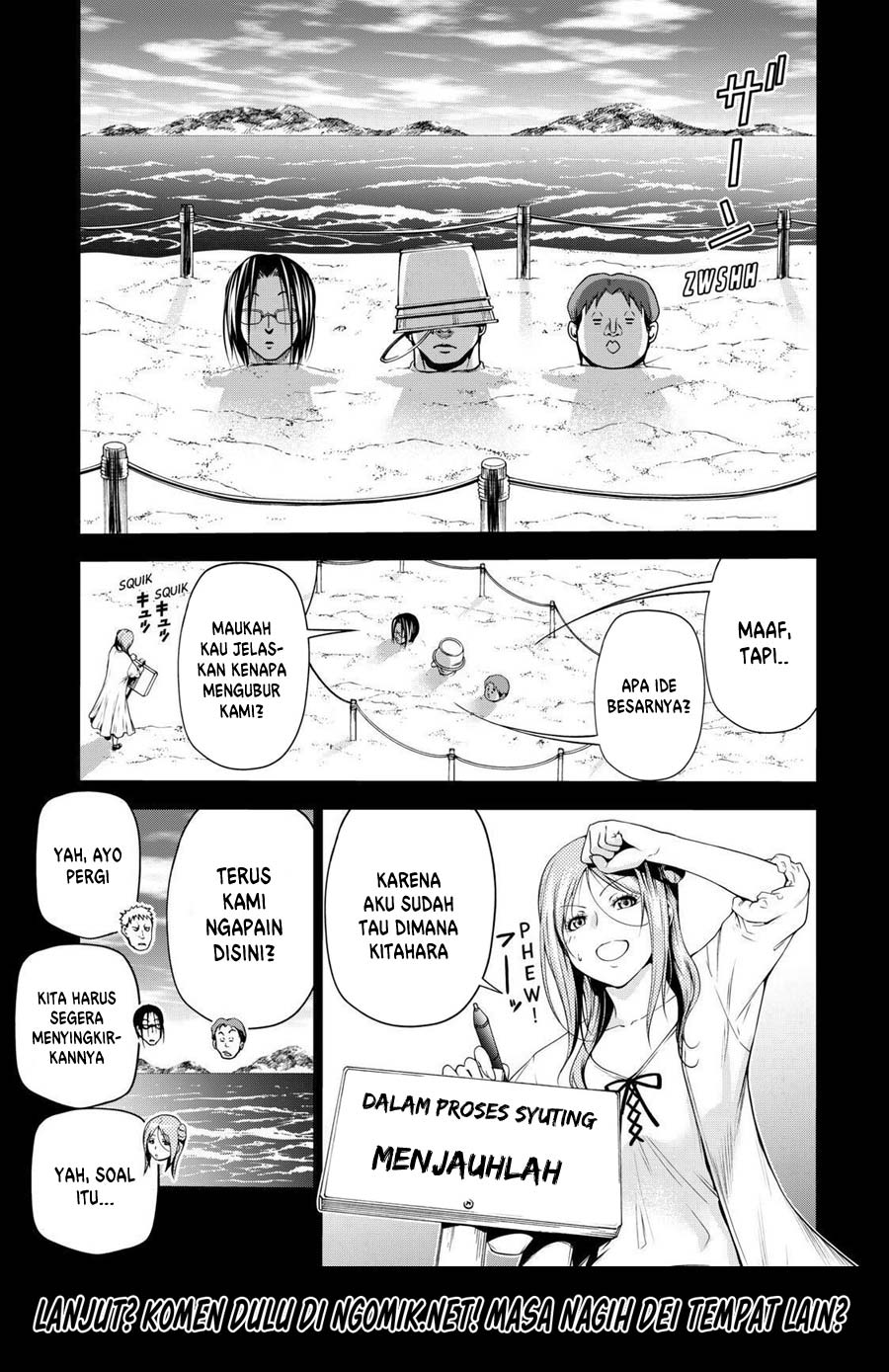 Komik Grand Blue - Chapter Chapter 66.2 - Halaman 19