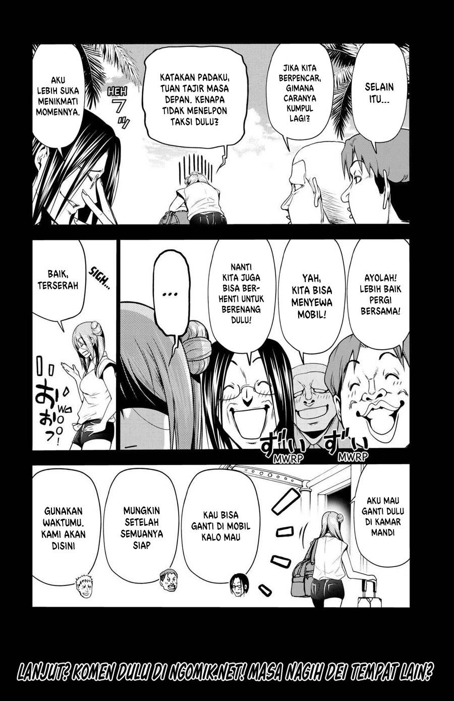 Komik Grand Blue - Chapter Chapter 66.2 - Halaman 3