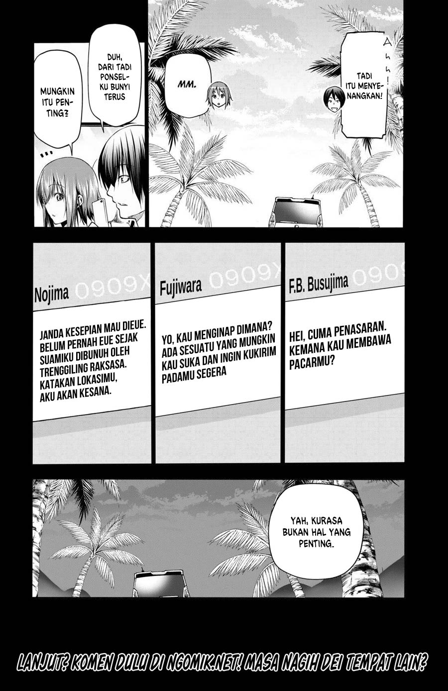 Komik Grand Blue - Chapter Chapter 66.2 - Halaman 9