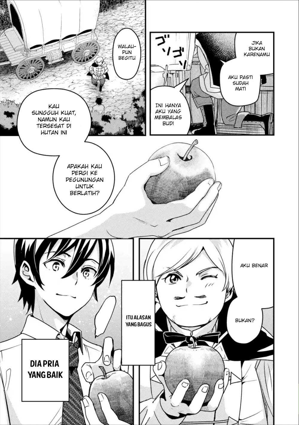 Isekai Tensei de Kenja ni Natte Boukensha Seikatsu Chapter 1.2 Gambar 21