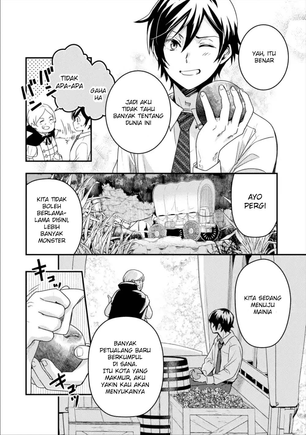 Isekai Tensei de Kenja ni Natte Boukensha Seikatsu Chapter 1.2 Gambar 22