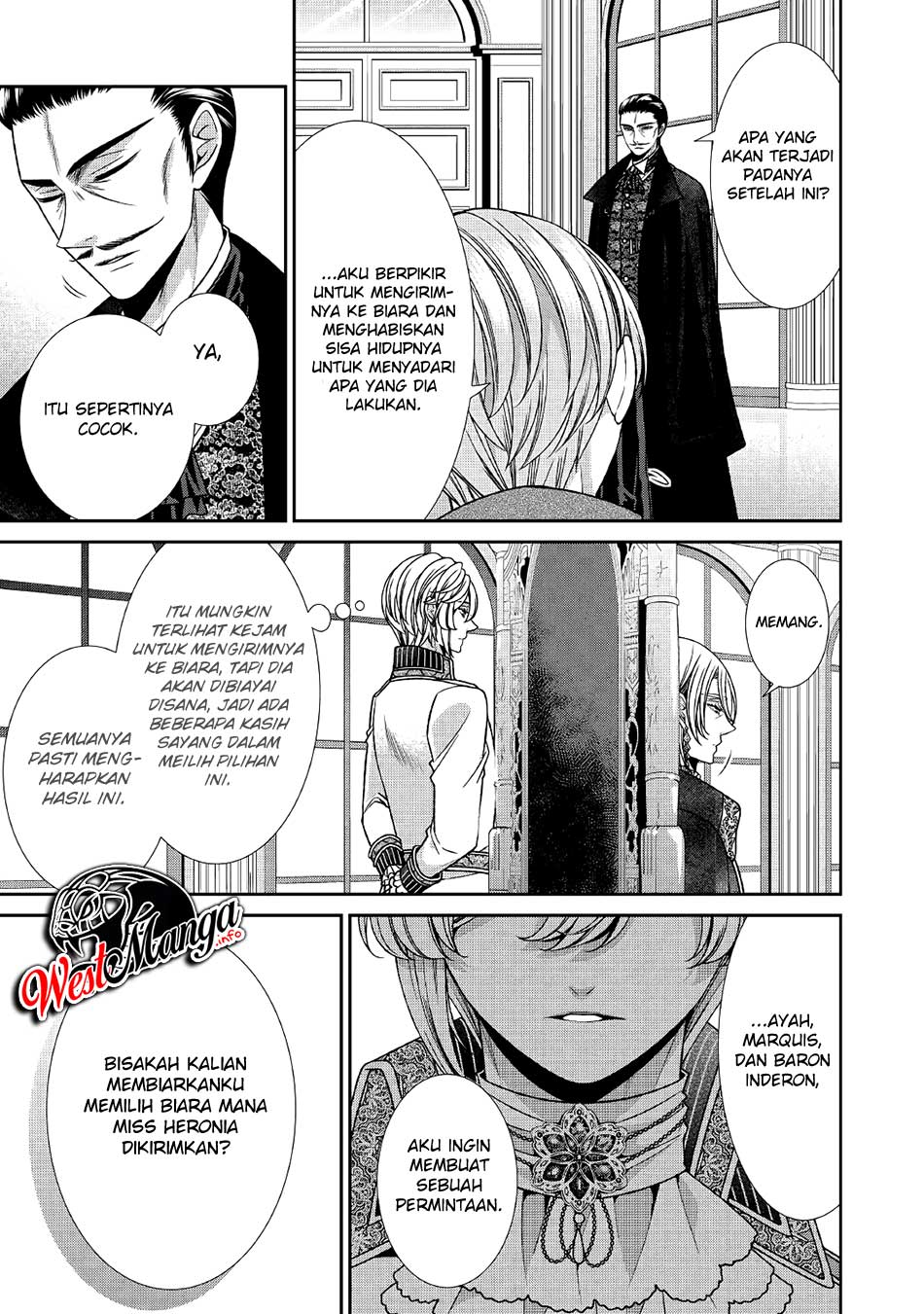 Jishou Akuyaku Reijou na Konyakusha no Kansatsu Kiroku Chapter 28 Gambar 11