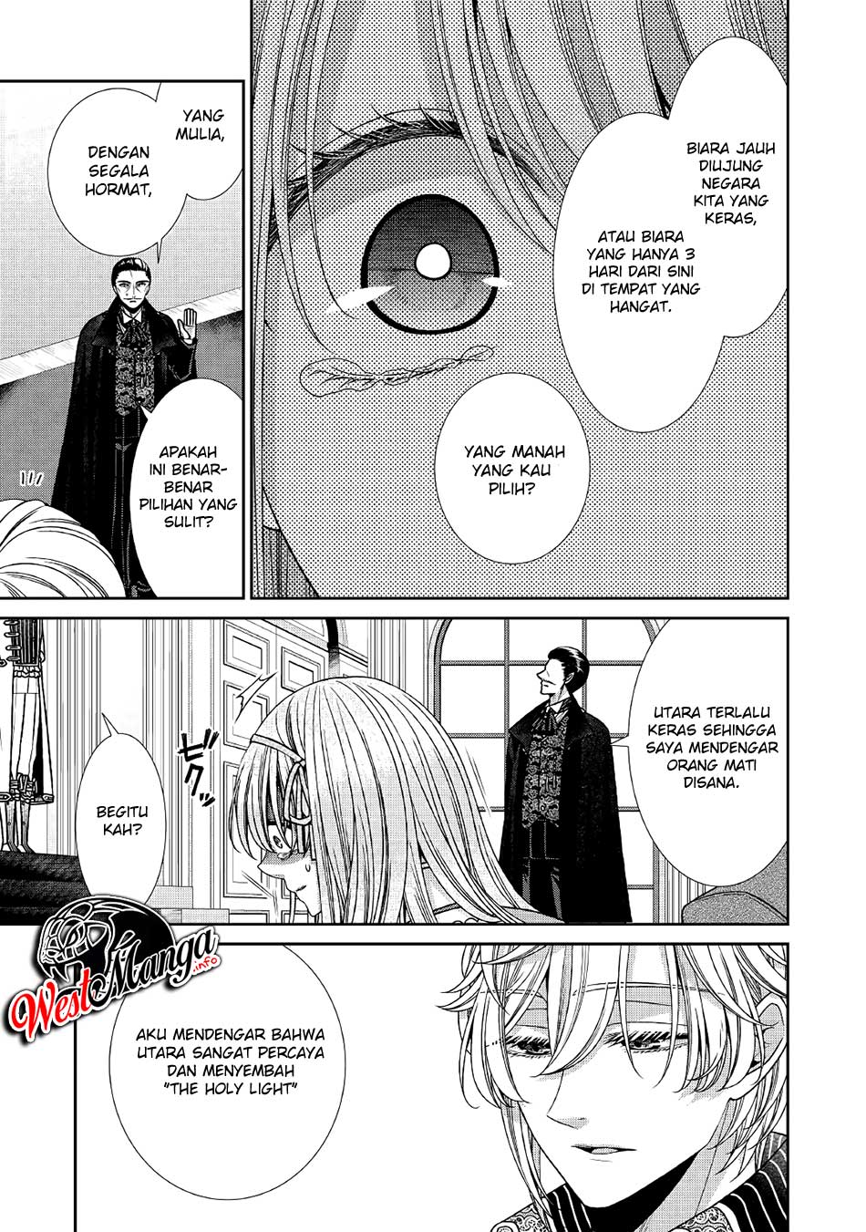 Jishou Akuyaku Reijou na Konyakusha no Kansatsu Kiroku Chapter 28 Gambar 16