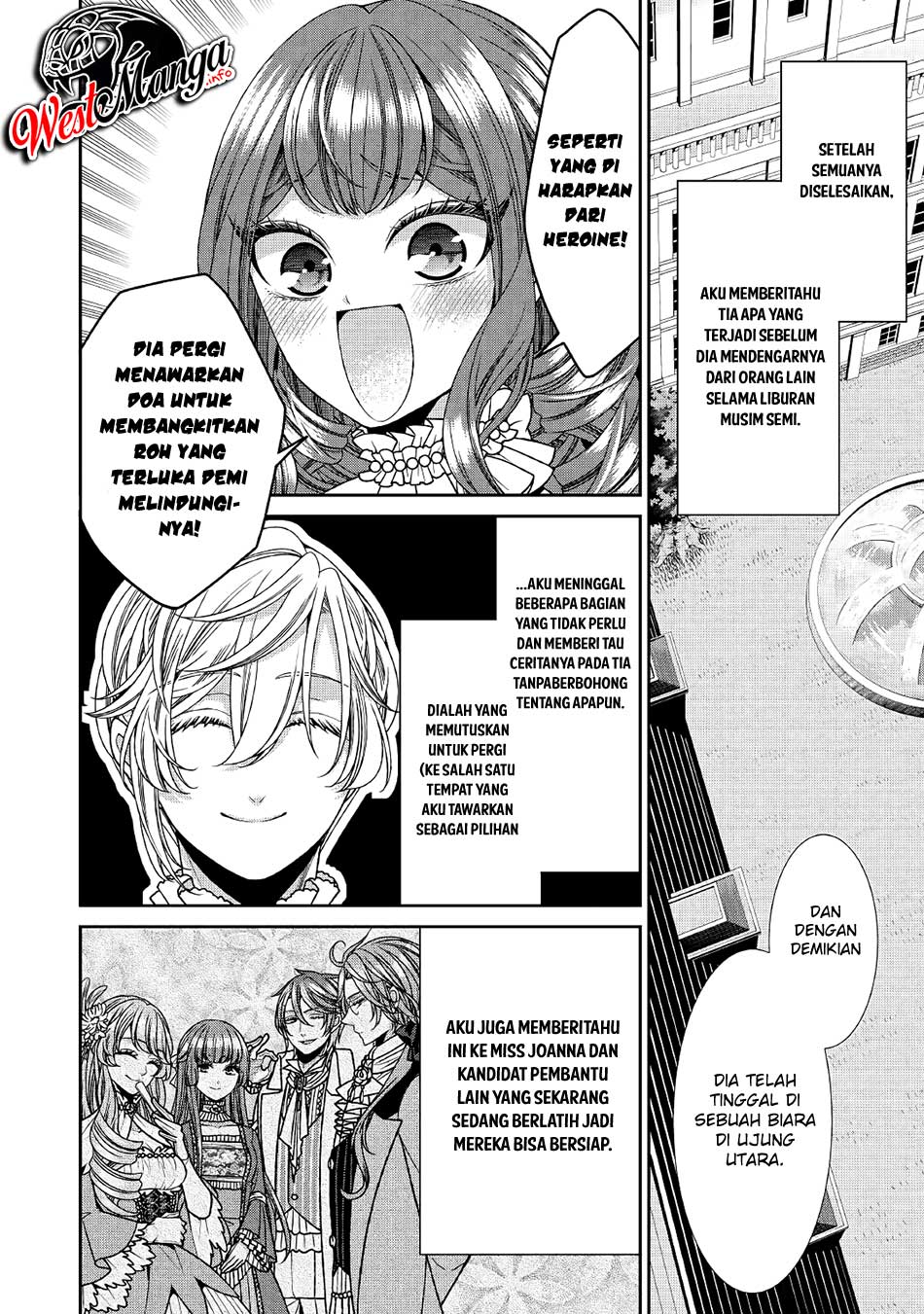 Jishou Akuyaku Reijou na Konyakusha no Kansatsu Kiroku Chapter 28 Gambar 24