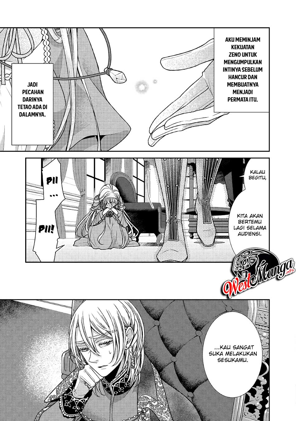 Jishou Akuyaku Reijou na Konyakusha no Kansatsu Kiroku Chapter 28 Gambar 7