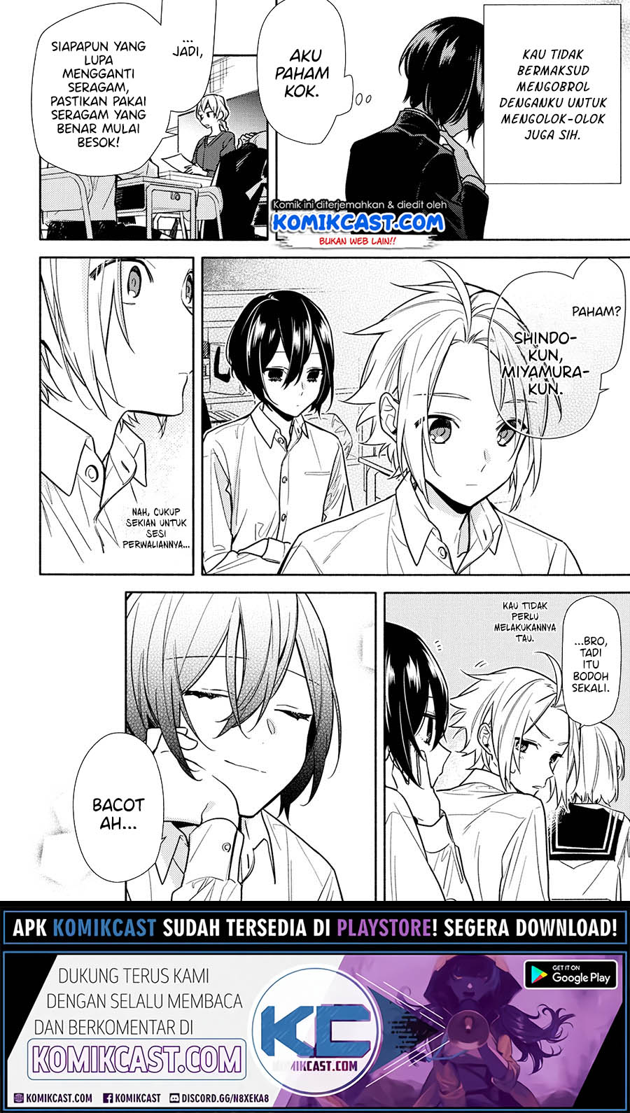 Horimiya Chapter 121.5 Gambar 10