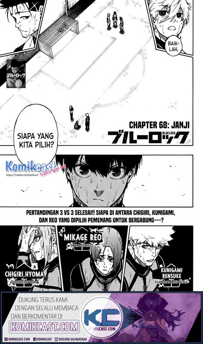 Baca Manga Blue Lock Chapter 68 Gambar 2