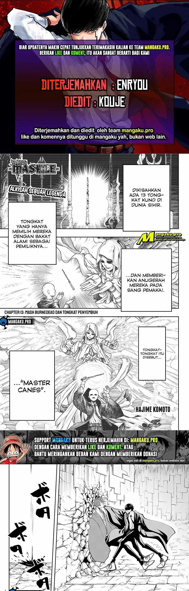 Baca Komik Mashle: Magic and Muscles Chapter 53 Gambar 1