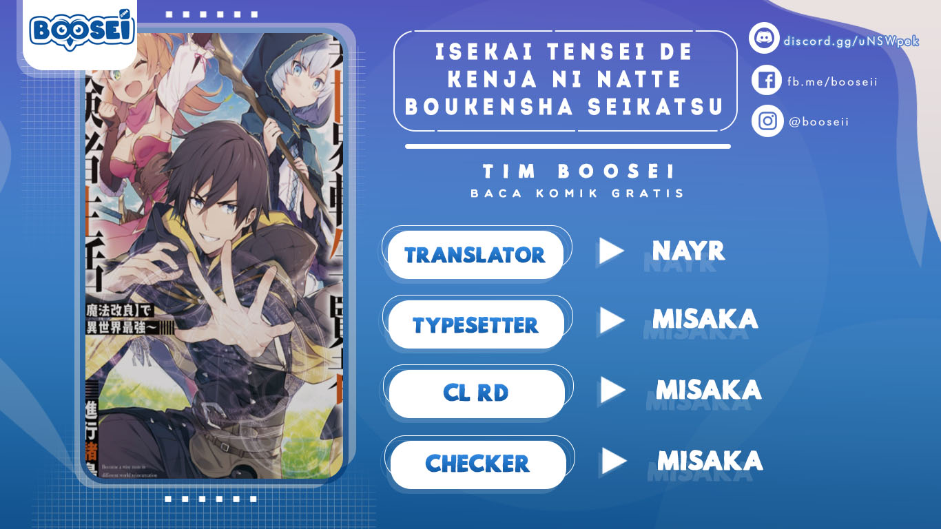 Baca Komik Isekai Tensei de Kenja ni Natte Boukensha Seikatsu Chapter 2 Gambar 1