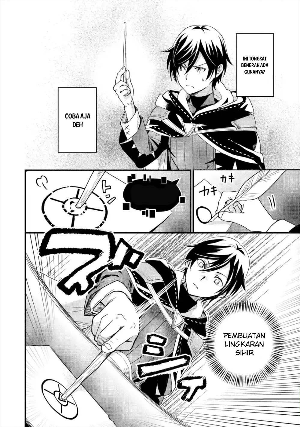 Isekai Tensei de Kenja ni Natte Boukensha Seikatsu Chapter 2 Gambar 19