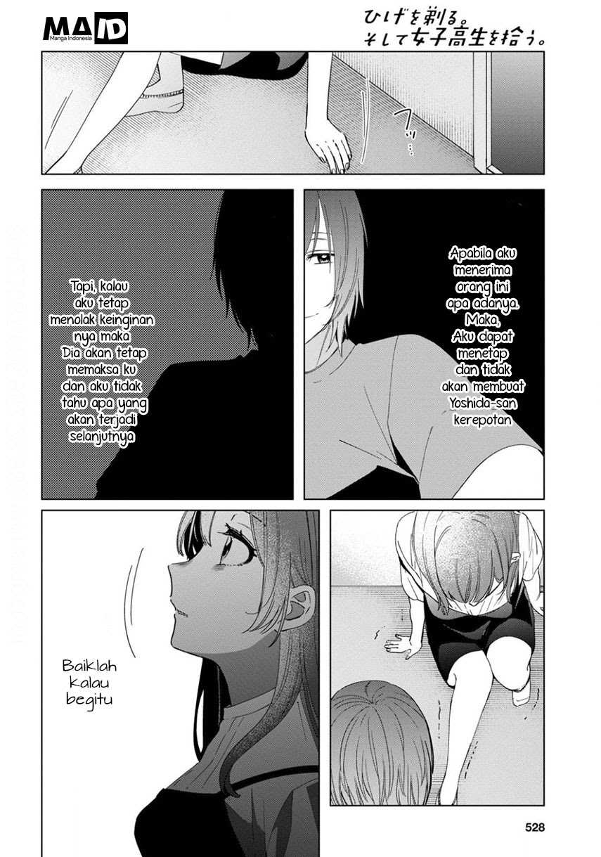 Hige Wo Soru. Soshite Joshikosei Wo Hirou. Chapter 21 Gambar 24
